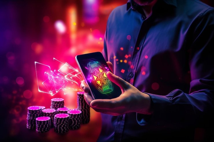 Antarmuka aplikasi mobile dewanaga89 menampilkan pasar sportsbook dan kasino live